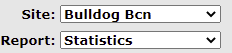 1. Site/Report Type Control